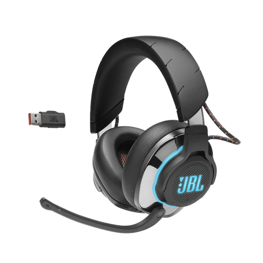 JBL Quantum 810 Wireless - Black - Wireless over-ear performance gaming headset with Active Noise Cancelling and Bluetooth - Front image number null